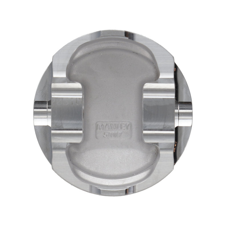 Manley 15+ Subaru FA20 WRX 86.50mm +.5mm Bore 10:1 Dish Piston Set with Rings - awdtuningtx