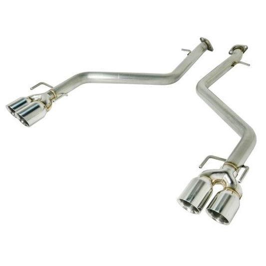 Remark 2017+ Lexus IS250/IS350 Axle Back Exhaust w/Stainless Steel Double Wall Tip - awdtuningtx