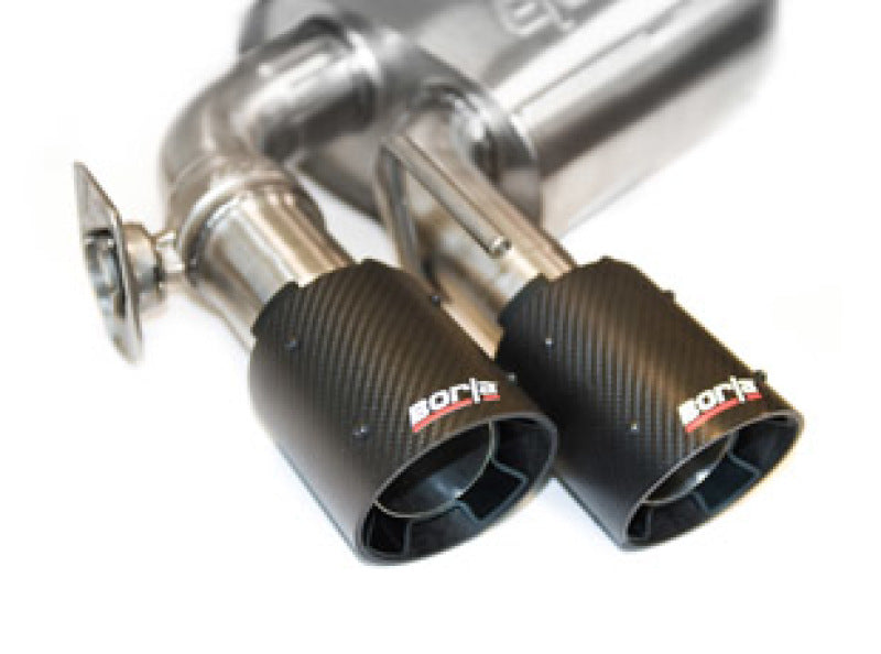 Borla 19 Chevrolet Silverado/GMC Sierra 1500 6.2L SS ATAK Catback Exhaust - Carbon Fiber Tips - awdtuningtx