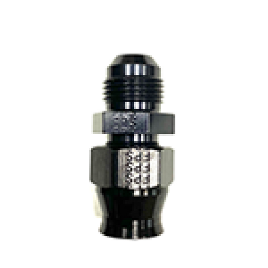 Fragola -6AN Male x 3/8in Tube AN Adapter Fitting Black - awdtuningtx