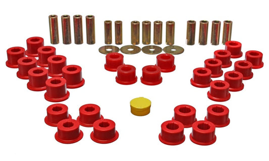 Energy Suspension 90-97 Mazda Miata Red Rear Control Arm Bushing Set - awdtuningtx