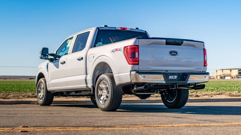 Borla F-150 2021 2.7L/3.5L 4dr CC SB EC STB Lari/King R/Plinum/LTD 3/2.25 SRE CB AK BLK CHR Tips - awdtuningtx