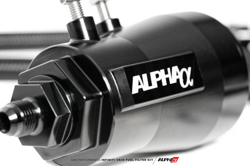 AMS Performance Infiniti Q50/Q60 Red Alpha Flex Fuel Filter Kit (For Use w/ AMS Flex Fuel Kit) - awdtuningtx