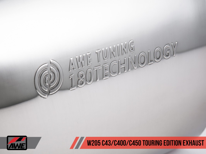 AWE Tuning Mercedes-Benz W205 C450 AMG / C400 Touring Edition Exhaust - awdtuningtx