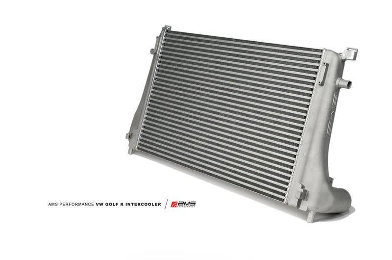 AMS Performance 2015+ VW Golf R MK7 Front Mount Intercooler Upgrade w/Cast End Tanks - awdtuningtx