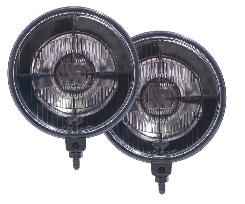 Hella 500 Series 12V Black Magic Halogen Driving Lamp Kit - awdtuningtx