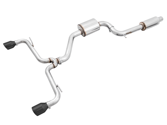 AWE Tuning Volkswagen GTI MK7.5 2.0T Touring Edition Exhaust w/Diamond Black Tips 102mm - awdtuningtx