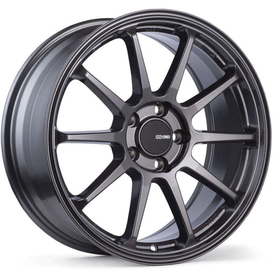 Enkei PX-10 17x7 5x100 45mm Offset 72.6mm Bore Gunmetal Wheel - awdtuningtx