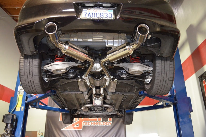 Injen 08-13 Infiniti G37/G37 IPL Coupe 3.7L 76mm Stainless Steel Exhaust w/ Titanium Tips - awdtuningtx