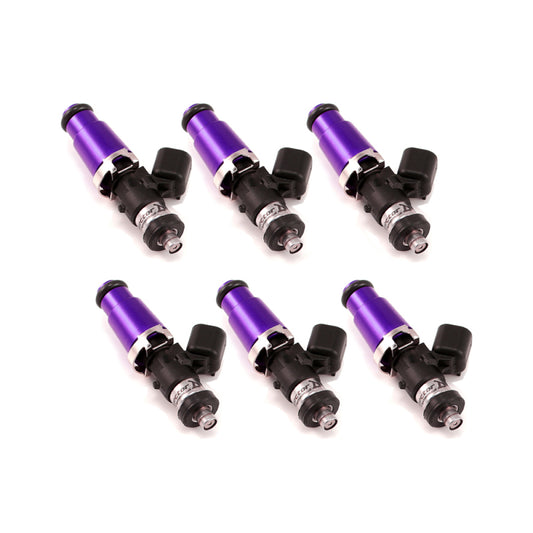 Injector Dynamics ID1050X Injectors 14mm (Purple) Adaptor Tops Denso Lower (Set of 6) - awdtuningtx