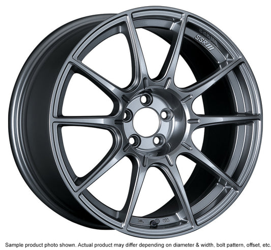 SSR GTX01 18x9.5 5x100 40mm Offset Dark Silver Wheel FRS / BRZ - awdtuningtx