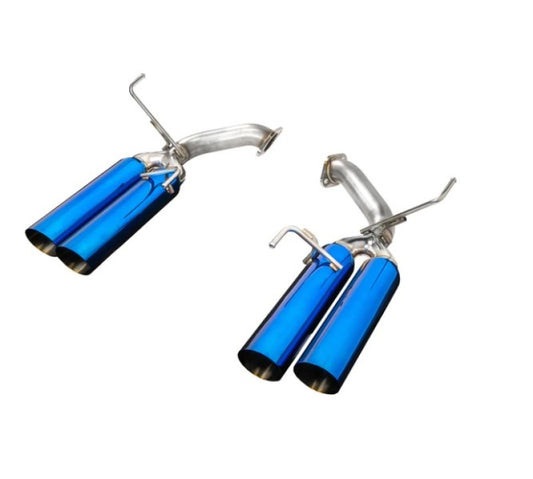 Remark 2022+ Subaru WRX BOSO Edition Axle Back Exhaust w/ Burnt Blue Stainless Tips - awdtuningtx