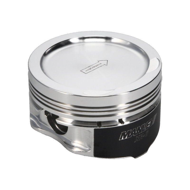 Manley Nissan (SR20DE/DET) 86.5mm +.5mm Oversized Bore 8.5:1 Dish Piston Set with Ring - awdtuningtx