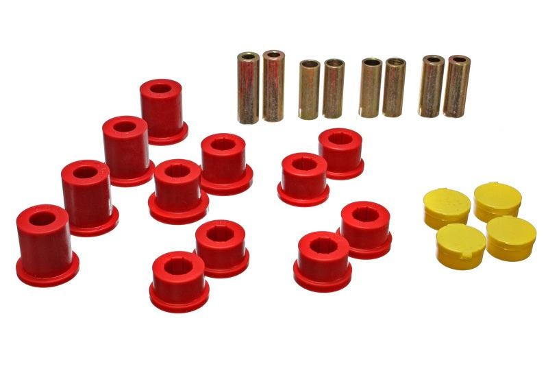 Energy Suspension 90-97 Mazda Miata Red Front Control Arm Bushing Set - awdtuningtx