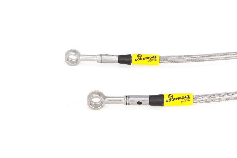 Goodridge 12-13 Honda Civic (Si Models) / 13 Acura ILX 2.4L Lrg Disc SS Brake Lines - awdtuningtx
