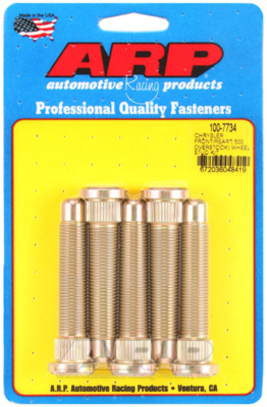 ARP Chrysler Front/Rear M14 .500in Over Stock Length Wheel Stud Kit - awdtuningtx