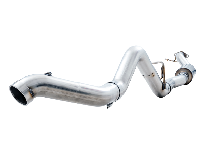 AWE Tuning 2021+ Ford Bronco 0FG Exhaust (No Tips) w/ Bash Guard - awdtuningtx