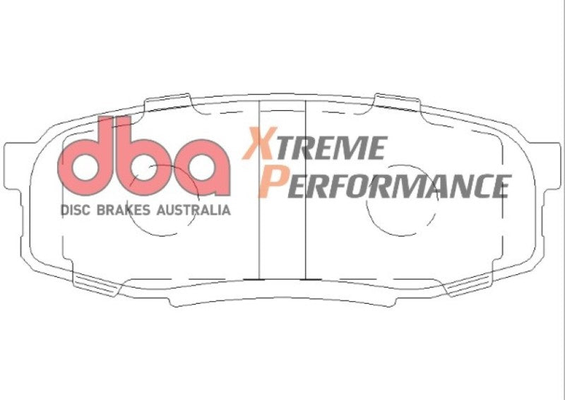 DBA 2015 Toyota Tundra XP650 Rear Brake Pads - awdtuningtx