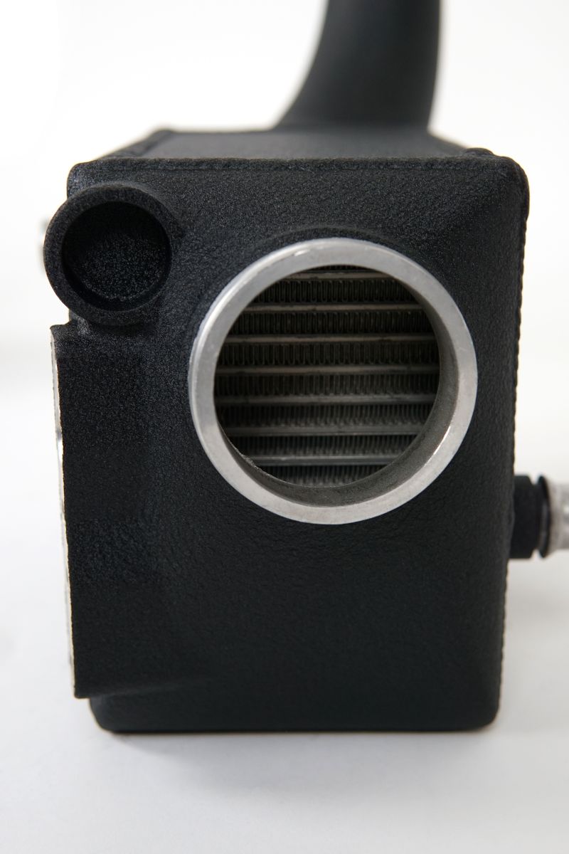 CSF 16-21 BMW M5 (F90) / 17-21 BMW M8 (F91/F92/F93) Twin Charge-Air-Cooler Set - Crinkle Black - awdtuningtx