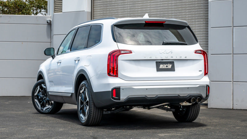 Borla 20-22 Hyundai Palisade/2023 Kia Telluride 3.8L V6 S-Type Axle-Back Exhaust w/ Black Chrome Tip - awdtuningtx