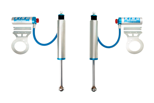 King Shocks 2014+ Ram 2500 4WD Front 2.5 Dia Piggy Hose Shock w/Adjuster (Pair) - awdtuningtx