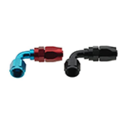 Fragola -12AN x 90 Degree Pro-Flow Hose End - Black - awdtuningtx