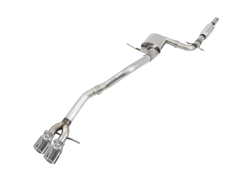 AWE Tuning Mk5 Jetta Mk6 Sportwagen 2.5L Track Edition Exhaust - Polished Silver Tips - awdtuningtx