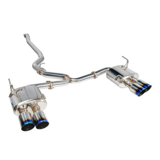 Remark 2015+ Subaru WRX/STi 4in Quad Cat-Back Exhaust Titanium Stainless Non-Resonated - awdtuningtx