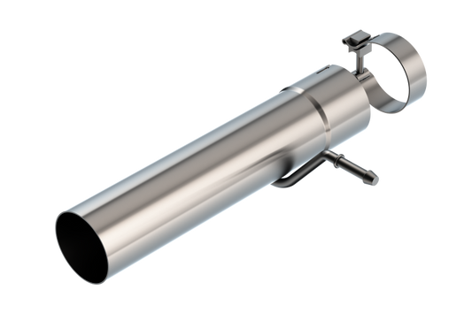 Borla 20-22 Chevrolet/GMC Silverado/Sierra 6.6L T-304 Stainless Steel Extension Pipe - Brushed - awdtuningtx