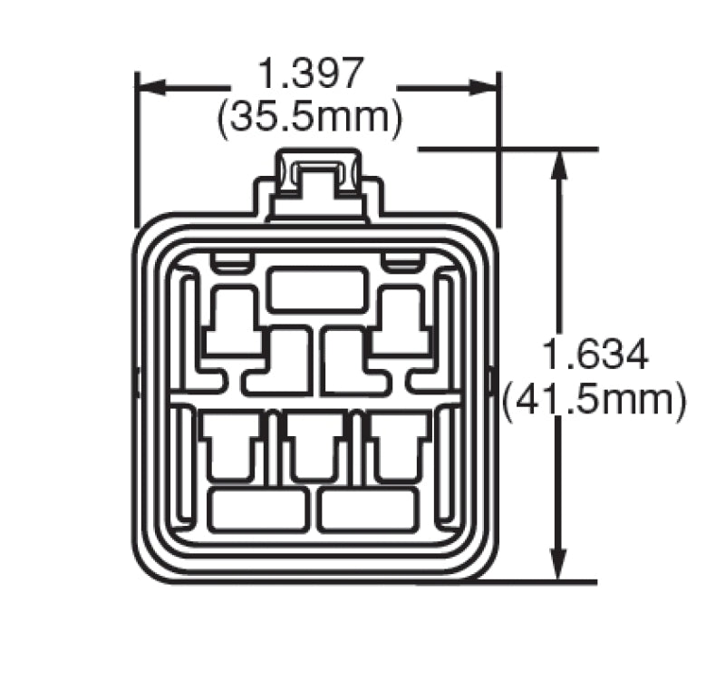 Hella Relay Connector ISO Mini Weatherproof w/ 12in Leads - awdtuningtx
