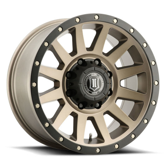 Icon Alloys Compression HD Bronze - 18x9/8x180/12mm/ 5 1/2 in - awdtuningtx