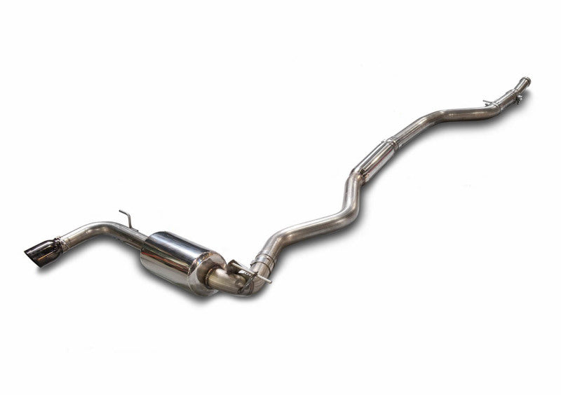 AWE Tuning 13-18 BMW 320i (F30) Touring Edition Exhaust w/ Perfomance Mid Pipe - Diamond Black Tips - awdtuningtx