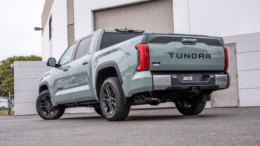 Borla 22-24 Toyota Tundra 3.4L V6 (Inc. Hyb.) Ext. Cab/STD Bed/145.7in WB ATAK Cat-Back - Carbon - awdtuningtx