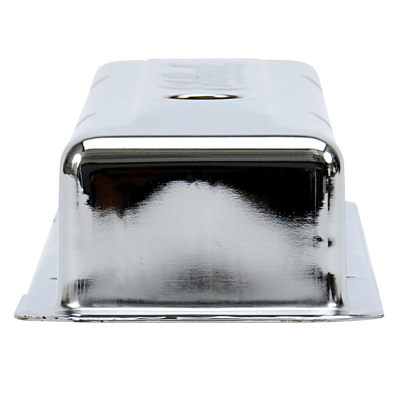 Edelbrock Valve Cover Signature Series Chevrolet 1959-1986 262-400 CI V8 Low Chrome - awdtuningtx