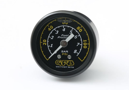 GFB Fuel Pressure Gauge (Suits 8050/8060) 40mm 1-1/2in 1/8MPT Thread 0-120PSI - awdtuningtx