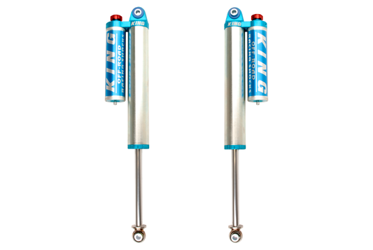 King Shocks 2011+ Chevrolet Silverado 2500/3500/HD Rear 2.5 Dia Piggyback Res Shock w/Adj (Pair) - awdtuningtx