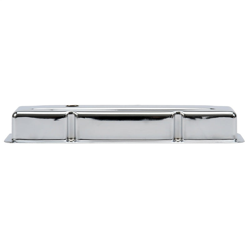 Edelbrock Valve Cover Signature Series Chevrolet 1959-1986 262-400 CI V8 Low Chrome - awdtuningtx
