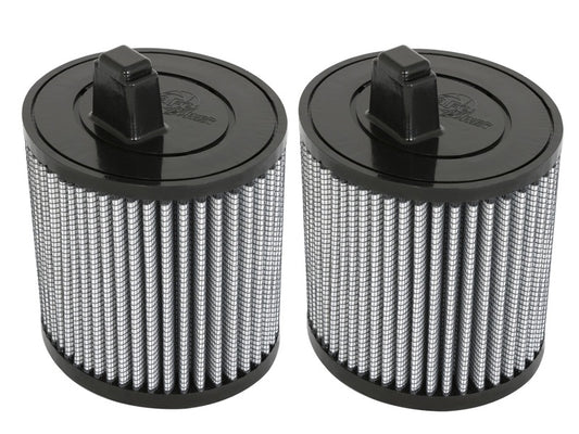 aFe MagnumFLOW Air Filters OER Pro Dry S A/F 16-17 Cadillac ATS-V V6-3.6L (tt) - awdtuningtx