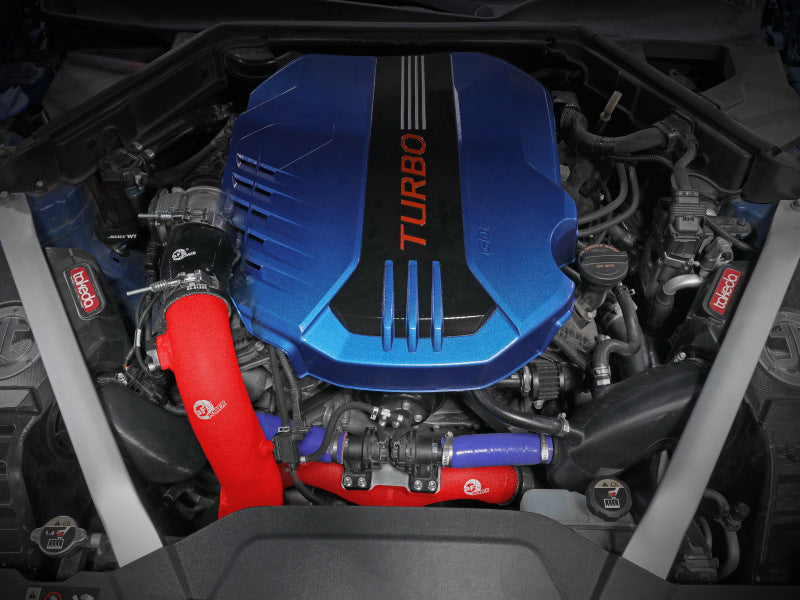 aFe Kia Stinger 18-22 V6-3.3L (tt) BladeRunner Cold Charge Pipe- Red - awdtuningtx