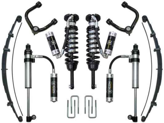 ICON 05-15 Toyota Tacoma 0-3.5in/16-17 Toyota Tacoma 0-2.75in Stg 8 Suspension System w/Tubular Uca - awdtuningtx