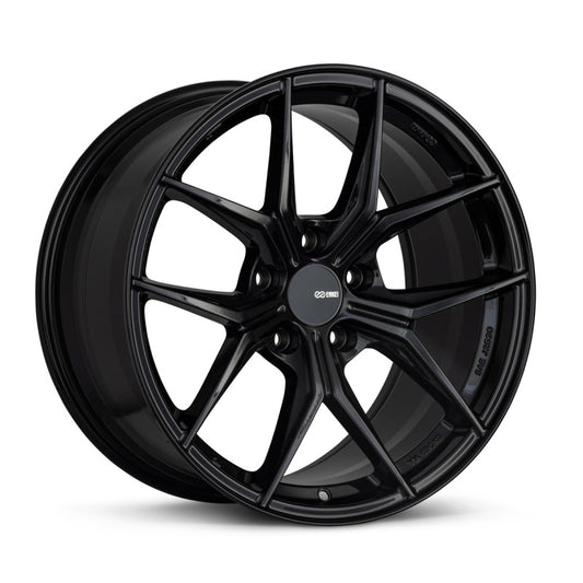 Enkei TSR-X 18x9.5 38mm Offset 5x114.3 BP Gloss Black Wheel - awdtuningtx