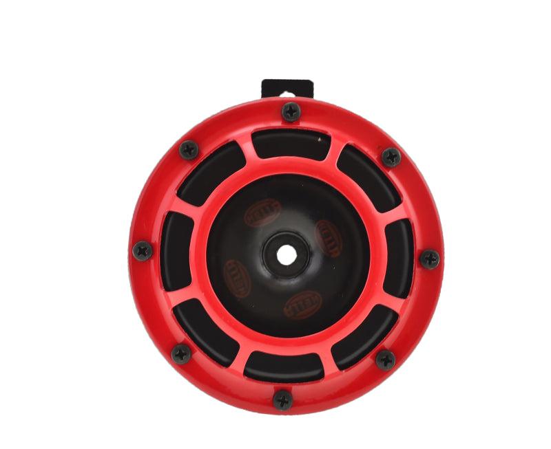 Hella Supertone Horn Kit 12V 300/500HZ Red (003399803 = 003399801) - awdtuningtx