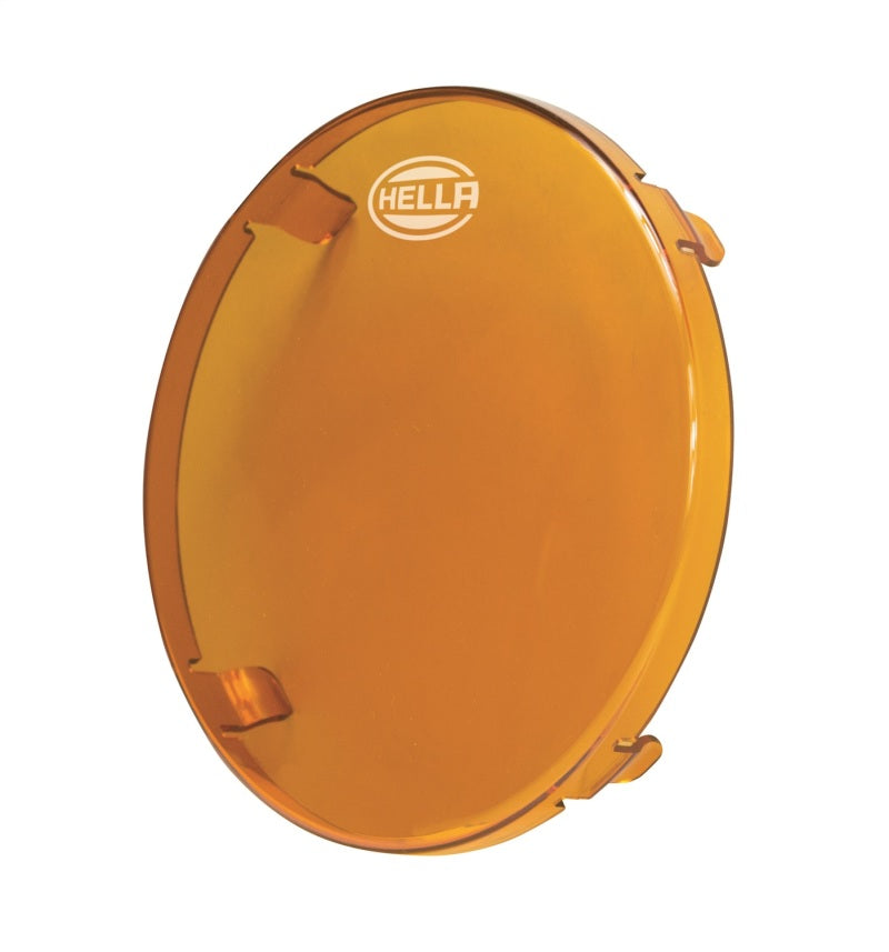 Hella 500 LED Driving Lamp 6in Amber Cover - awdtuningtx