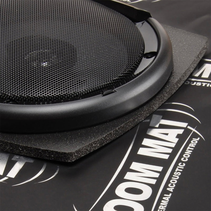 DEI Speaker Baffles 5.25in Round 6.5in Wide 6.5 Height 2.5in Deep Pair - awdtuningtx