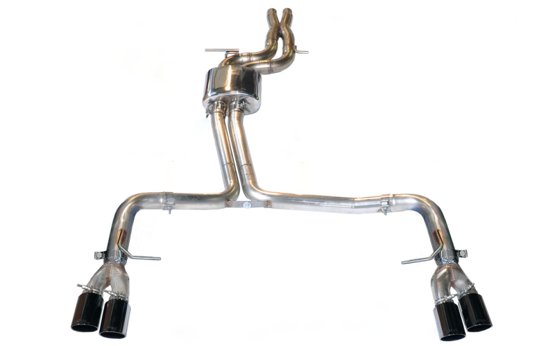 AWE Tuning Audi B8.5 S5 3.0T Track Edition Exhaust - Diamond Black Tips (102mm) - awdtuningtx