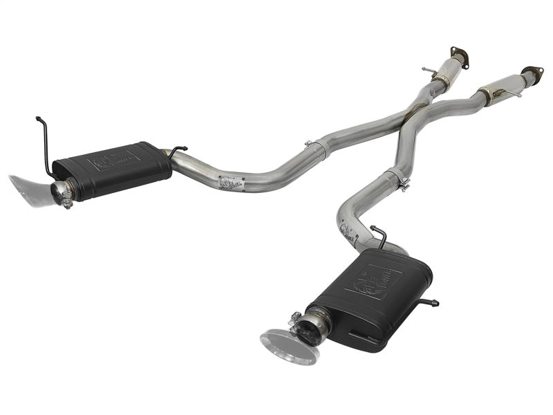 aFe MACHForce XP 12-17 Jeep Grand Cherokee WK2 SRT8 V8-6.4L 304SS Cat-Back Exhaust System - awdtuningtx