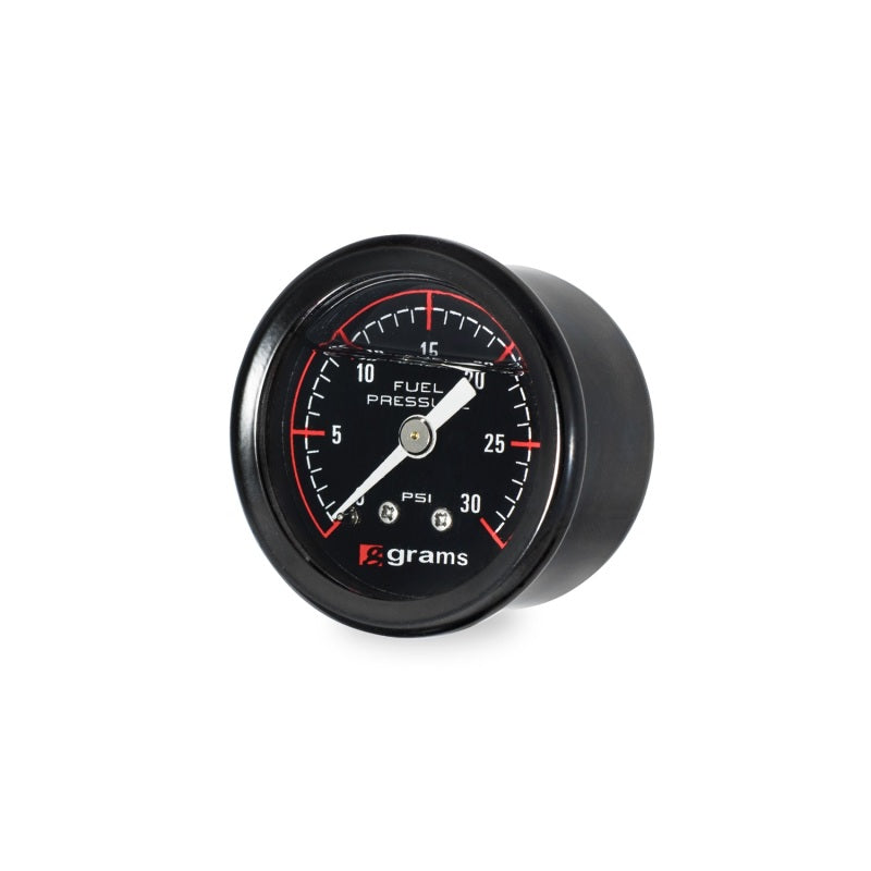 Grams Performance 0-30 PSI Fuel Pressure Gauge - awdtuningtx