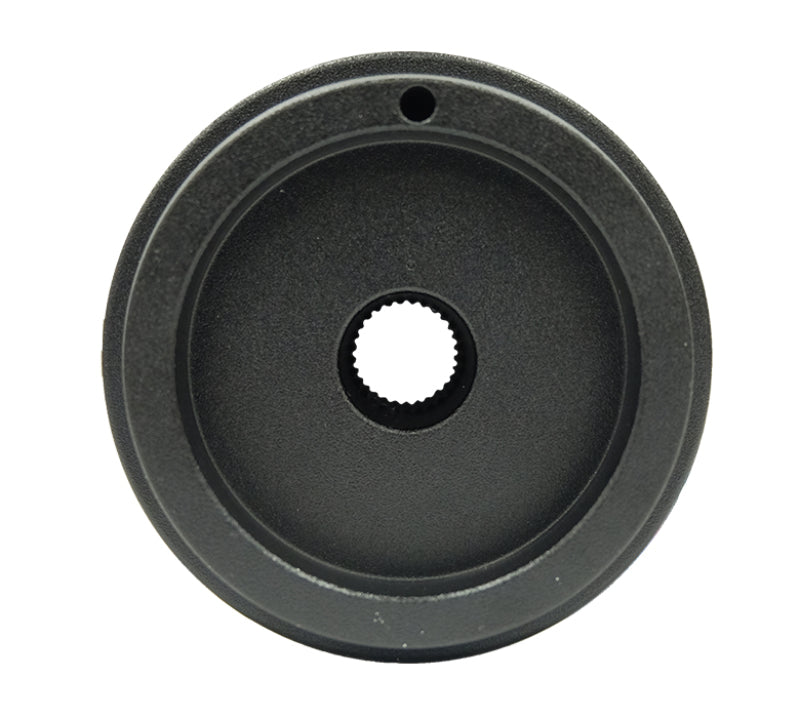 NRG Short Spline Adapter - 16+ Yamaha YXZ (Secures With OEM Lock Nut) - Black - awdtuningtx