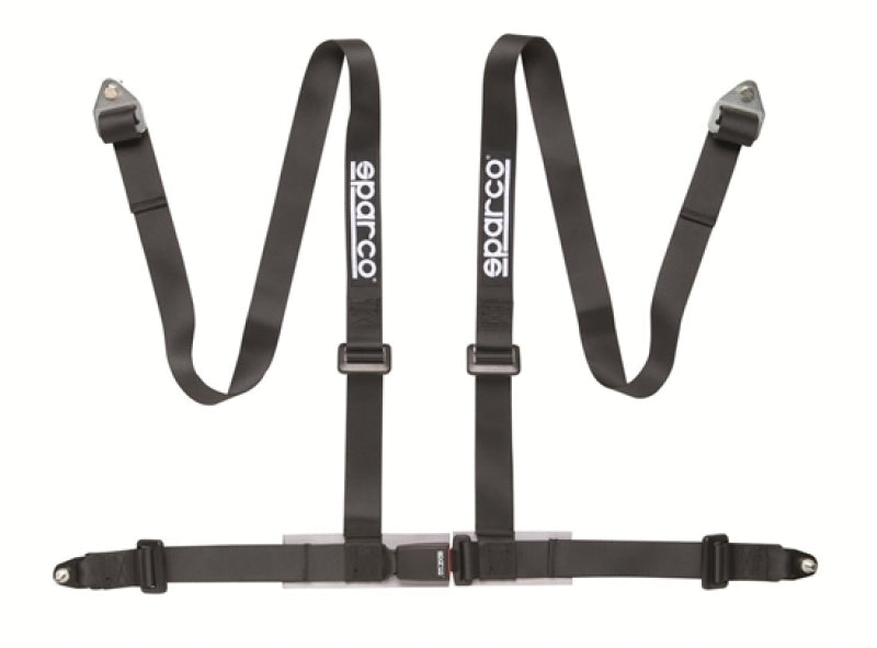 Sparco Belt 2 Inch Black 4Pt Bolt-In - awdtuningtx