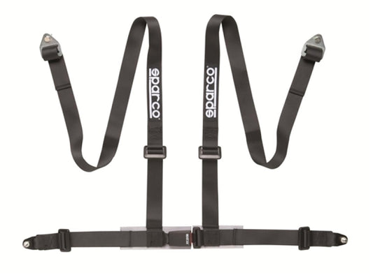 Sparco Belt 2 Inch Black 4Pt Bolt-In - awdtuningtx